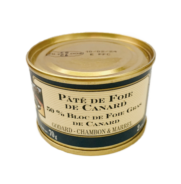 Pate Canard with 50% Foie Gras 70g CAN