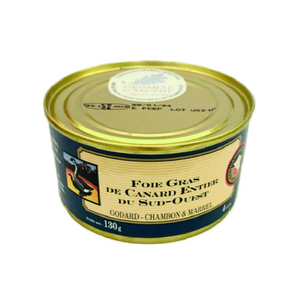 Godard Foie gras entier duck 130 t