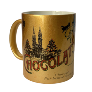 Gold Hot Chocolate Mug